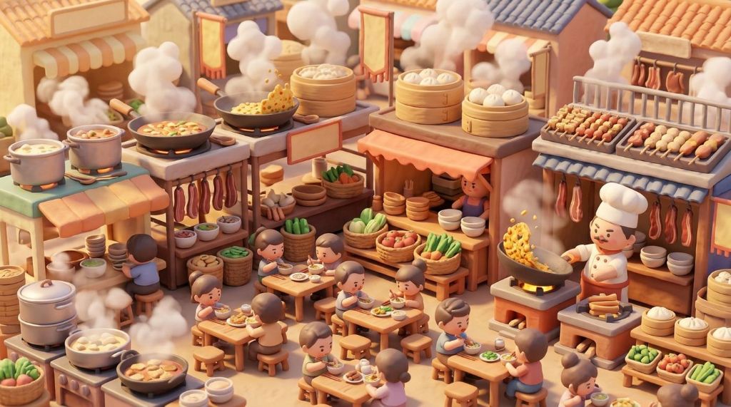 午间小吃